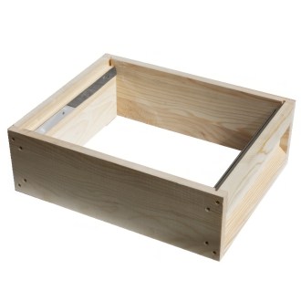 Zander Flachzarge (159 mm) 2/3 - 10 R - mit Schiene