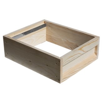 Zander Flachzarge (159 mm) 2/3 - 10 R - mit Schiene