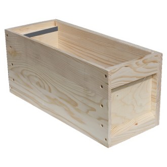 Zander Halbverlängerung (220 mm) - Edelstahl Schienen