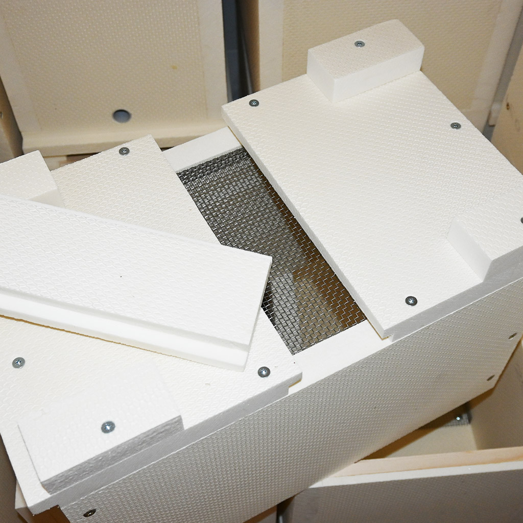 Styrodur Ablegerkasten Langstroth JUMBO - 6 Rahmen