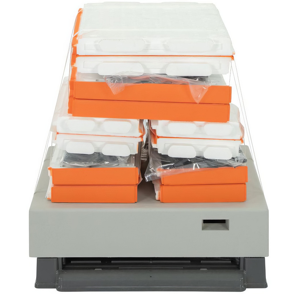 UL Dadant Blatt OPTIMA, lackiert (ORANGE), ausgelegt 10 R