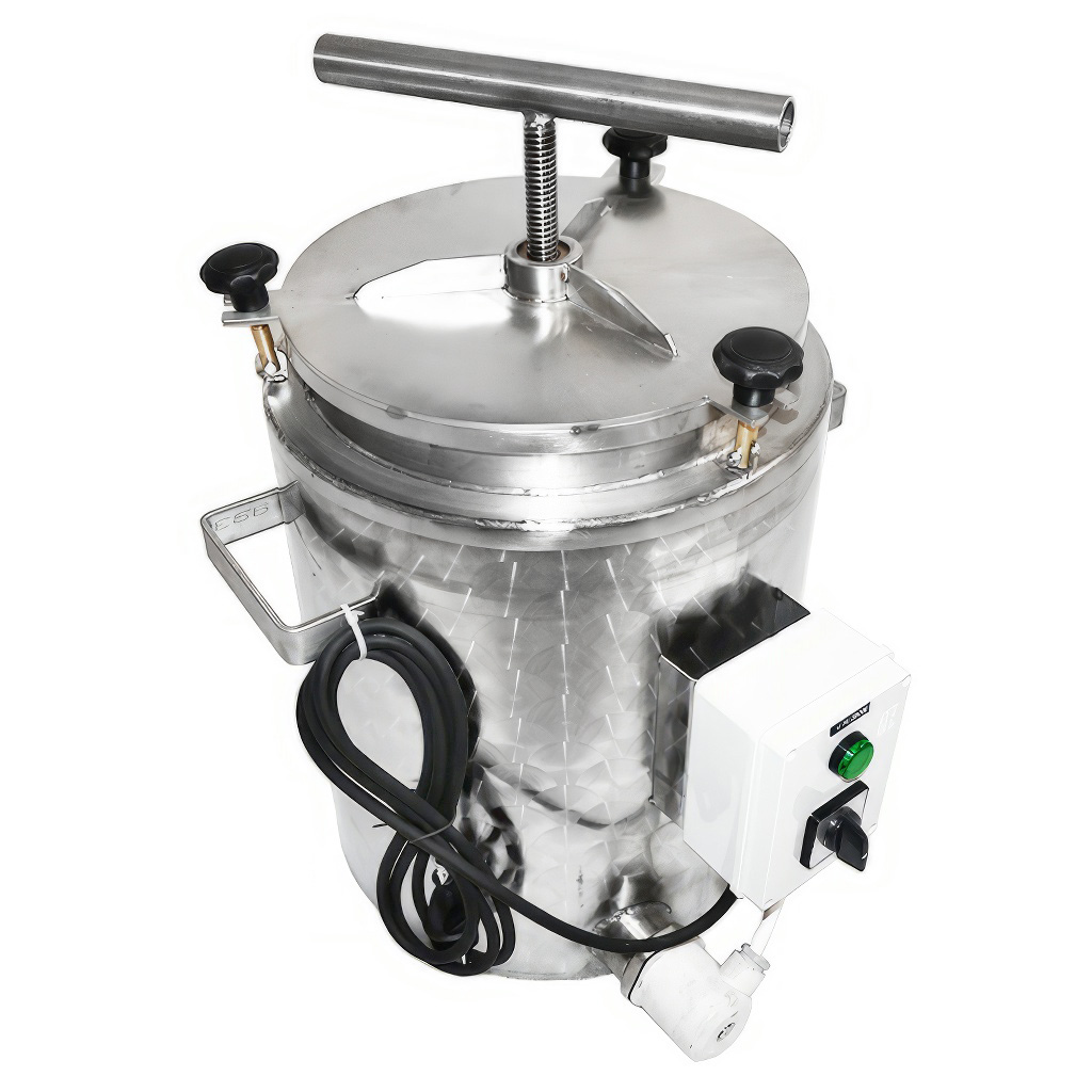 Wachskessel mit Presse 35l - elektrisch 230 V