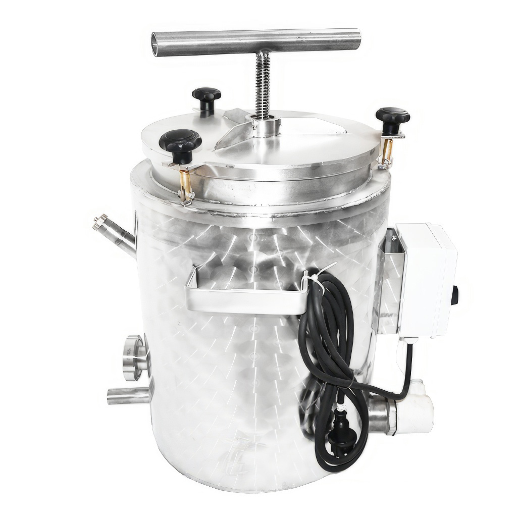Wachskessel mit Presse 35l - elektrisch 230 V
