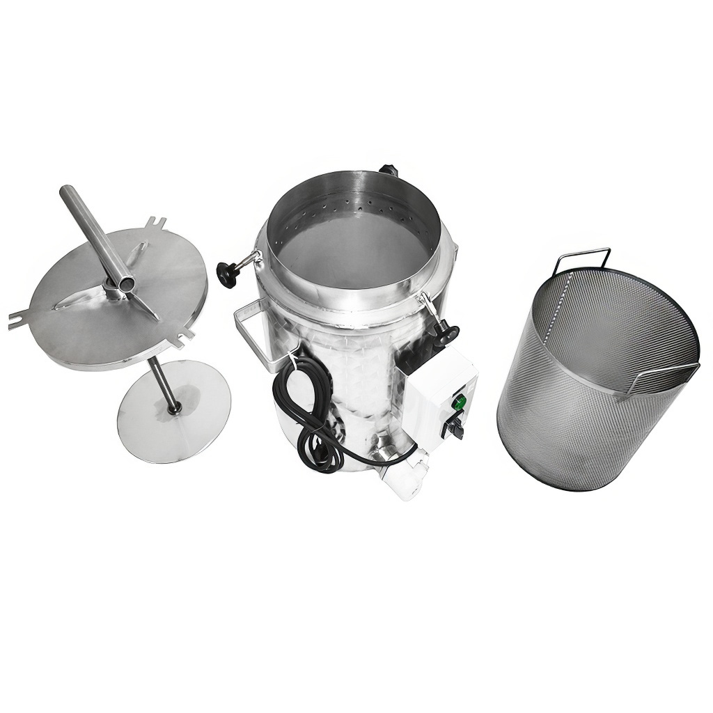 Wachskessel mit Presse 35l - elektrisch 230 V