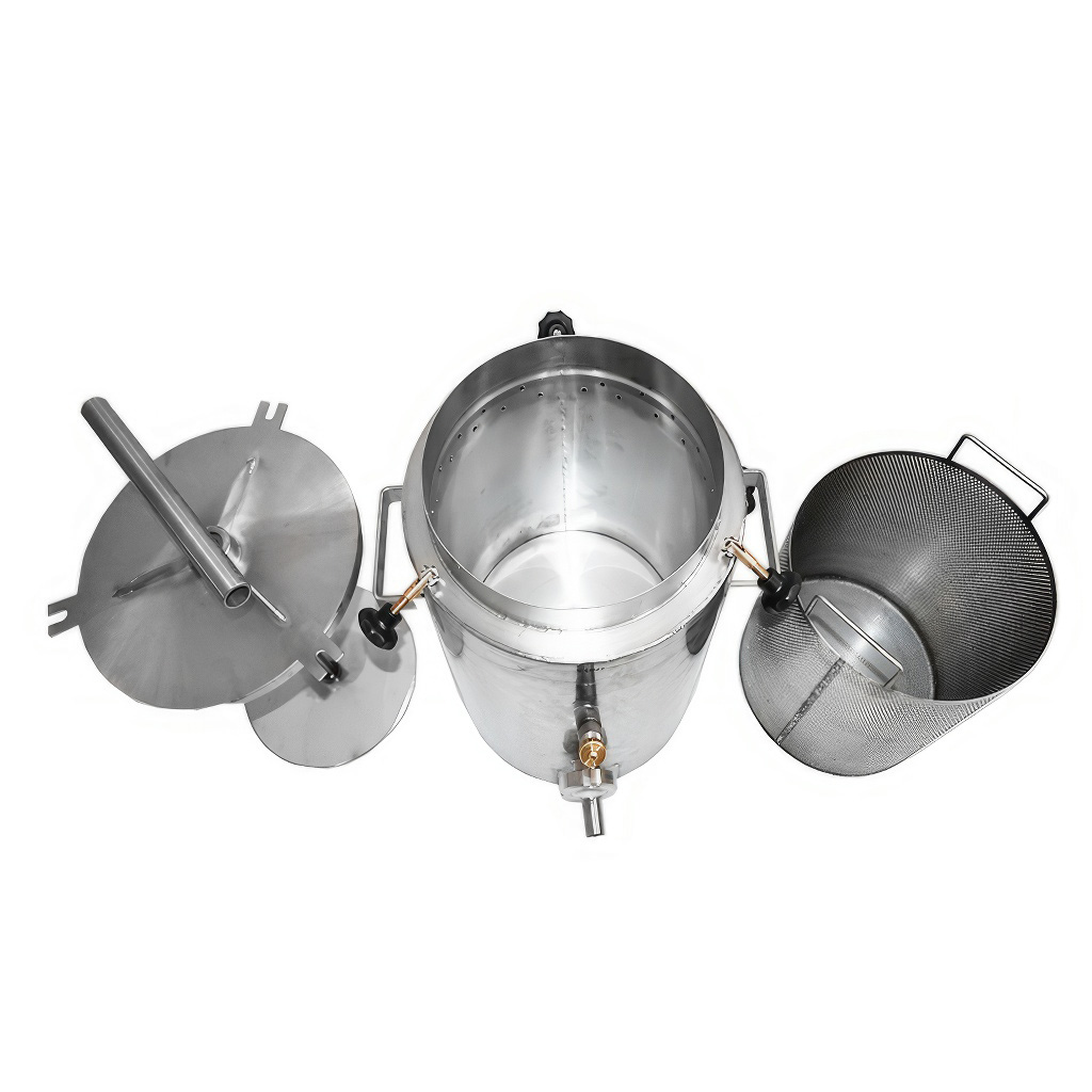 Wachskessel mit Presse 35l