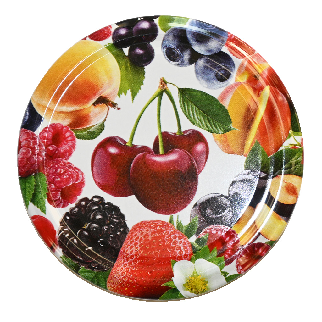 Twist-Off-Deckel für Glas TO 82 - RTS - Fruit 1 - 700 Stk. - ganze Karton