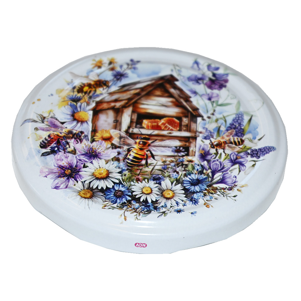 Deckel für Glas TO 82 - Bunte Wiese - HO15