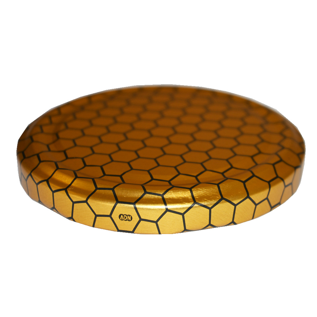 Deckel für Glas TO 82 – Bienenwabe – 700 Stk. – ganze Karton – HC6